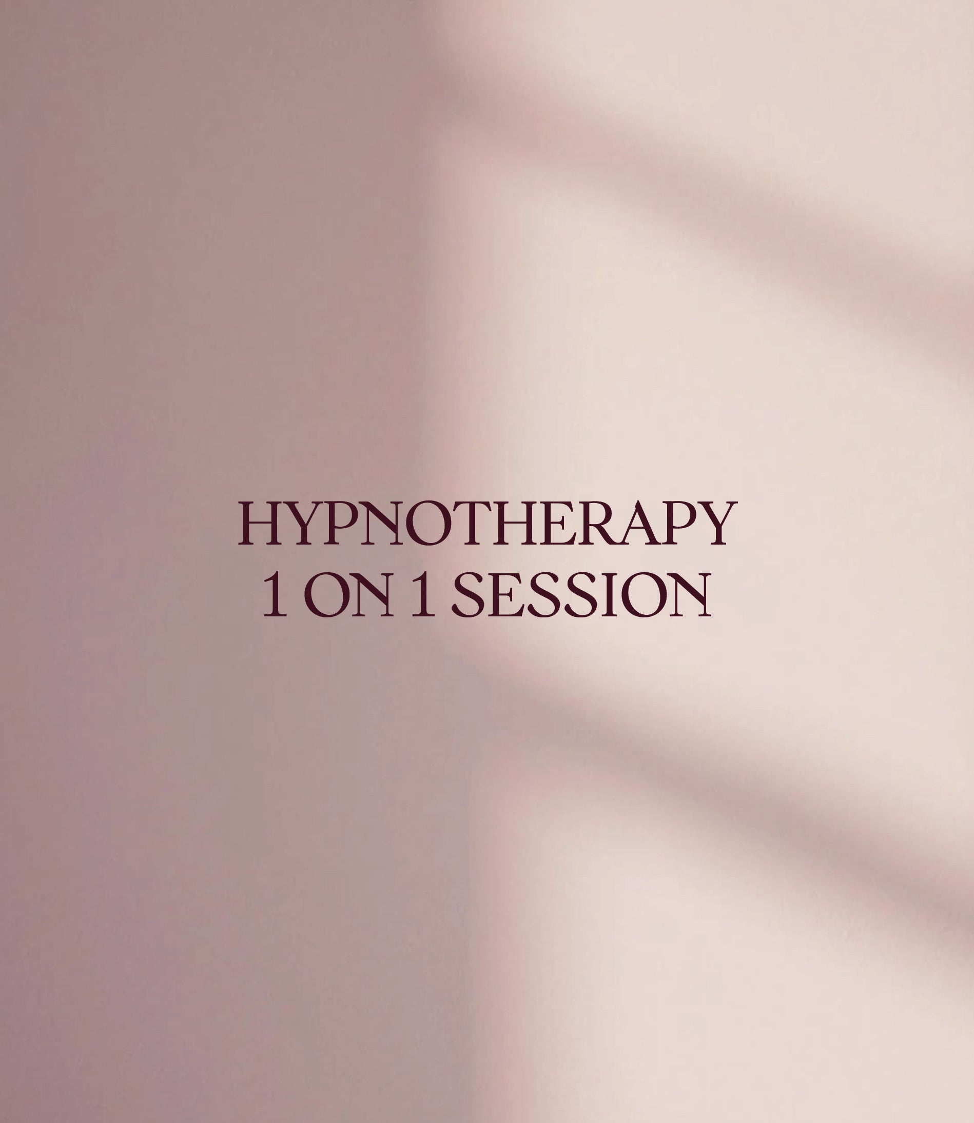 Hypnotherapy Session